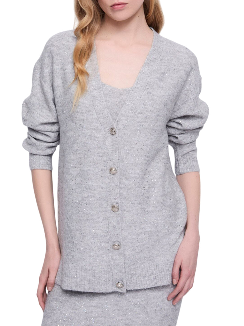 Gaudì Cardigan Gaudi da Donna - Grigio