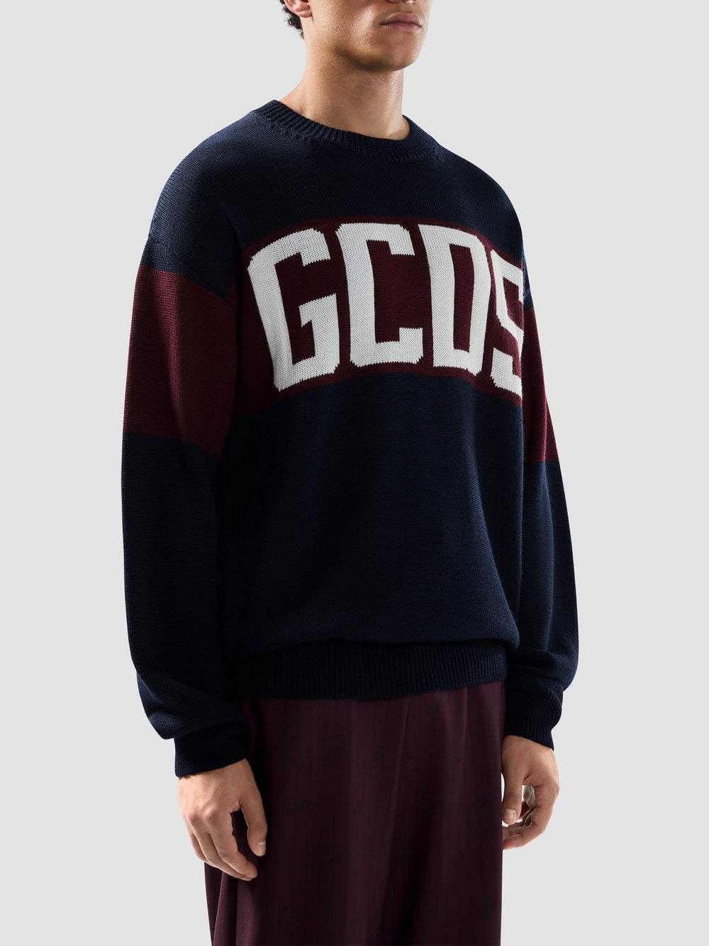 Felpa Gcds da Uomo - Blu