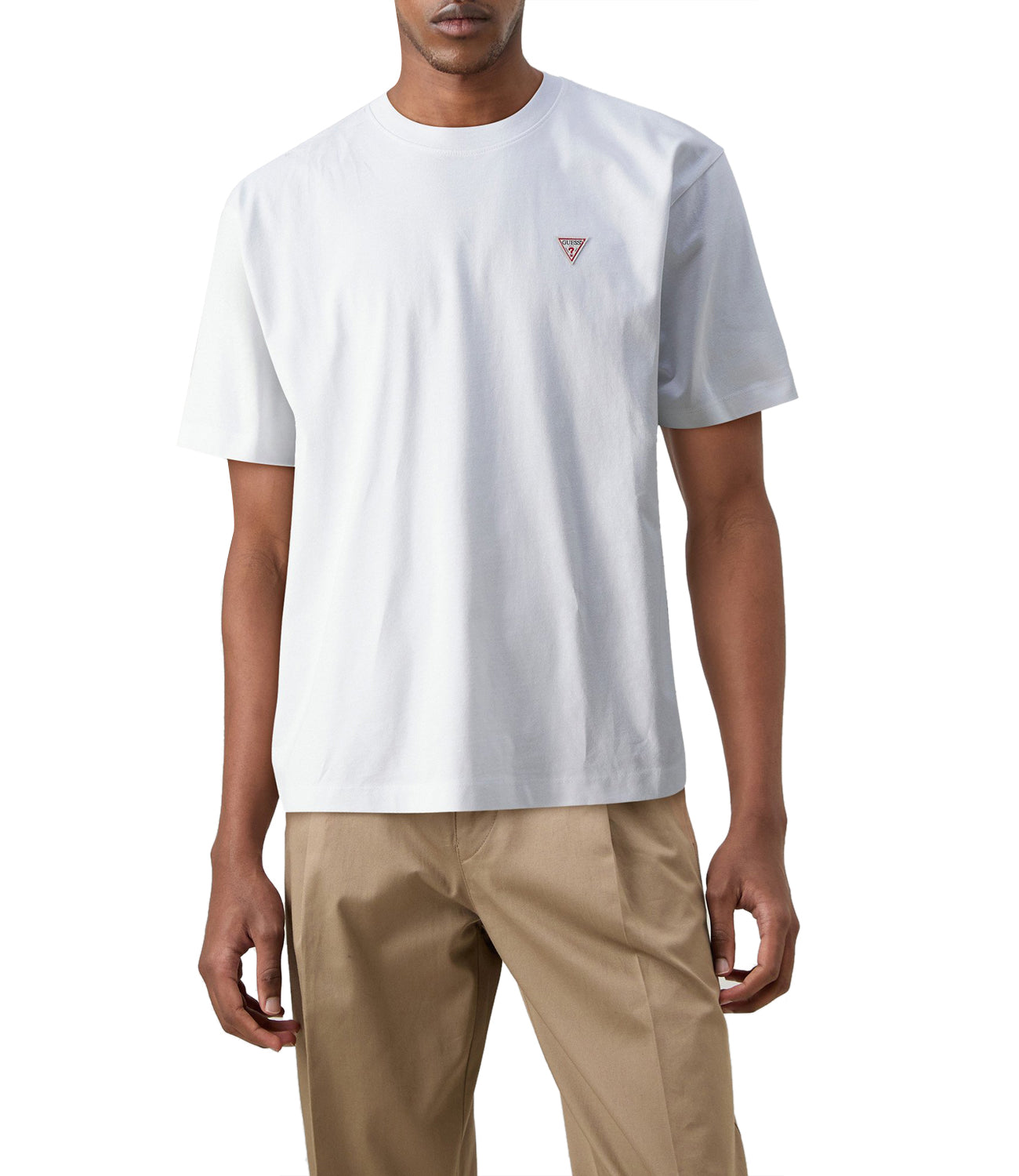 GUESS JEANS T-shirt Uomo Mod. M4YI46 K8FQ4 G011 Bianco