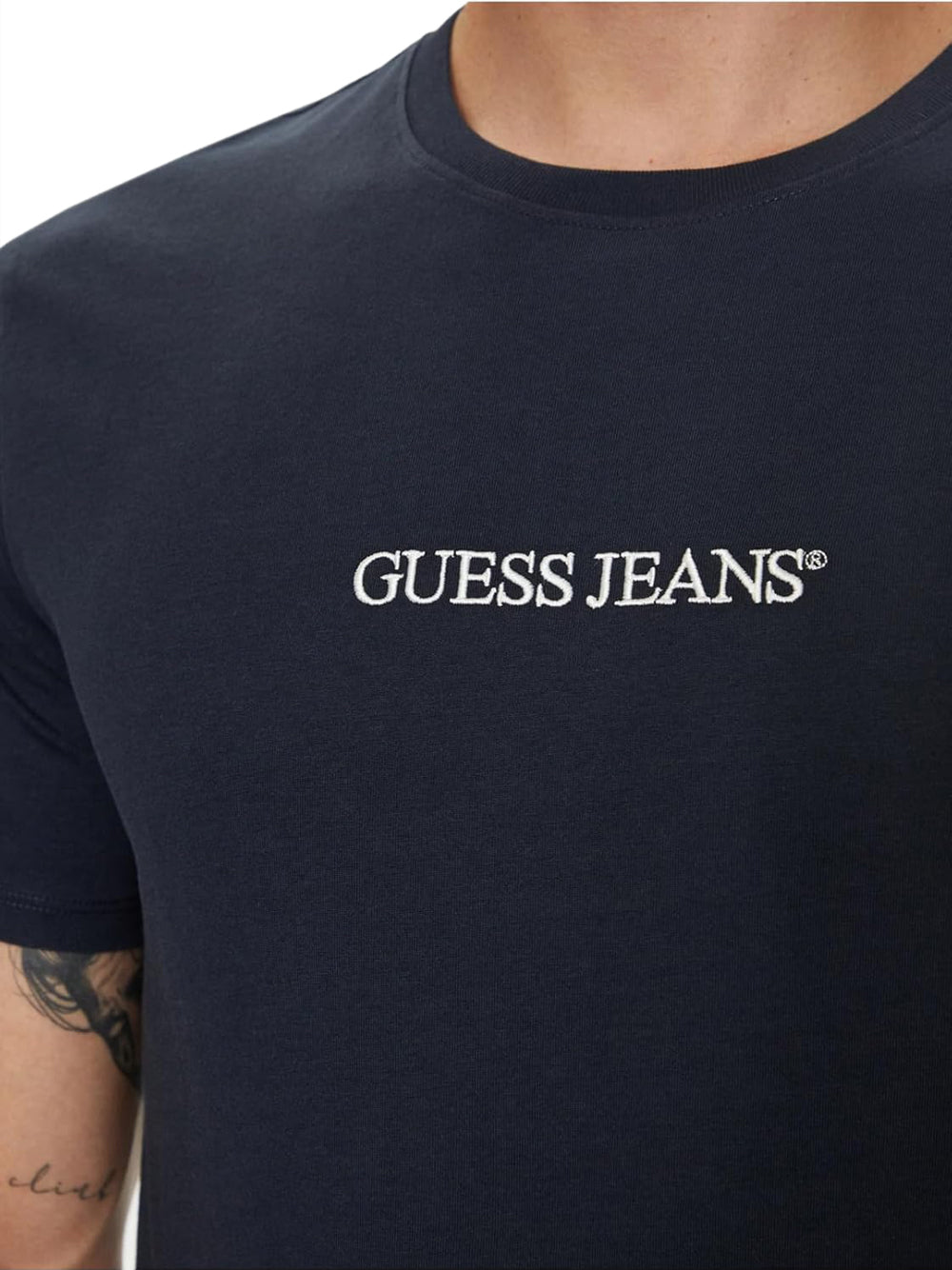 GUESS JEANS T-shirt Uomo Mod. M4YI52 K8HM0 A71W Blu