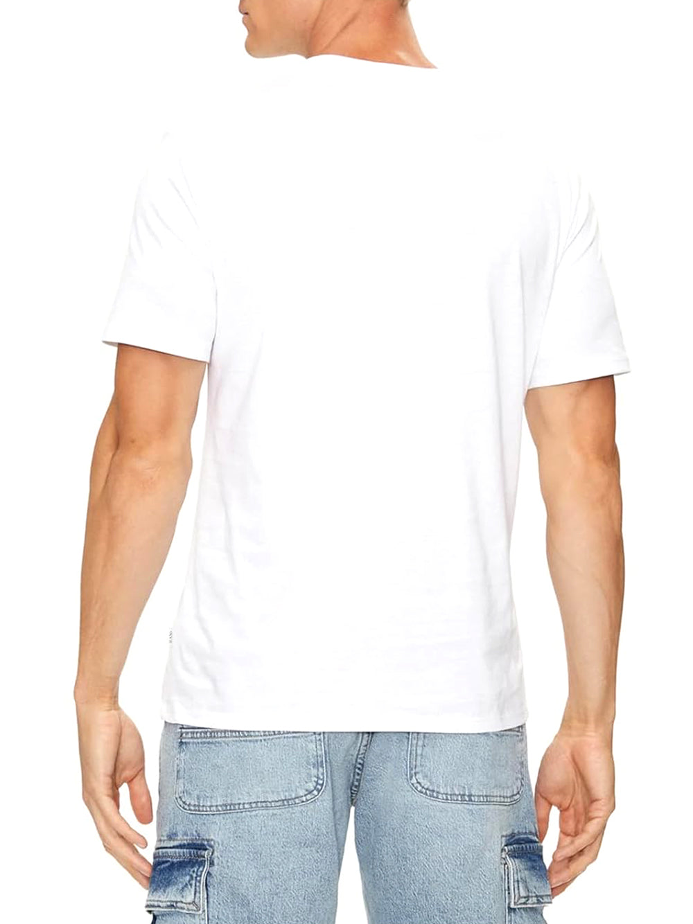 GUESS JEANS T-shirt Uomo Mod. M4YI52 K8HM0 G011 Bianco