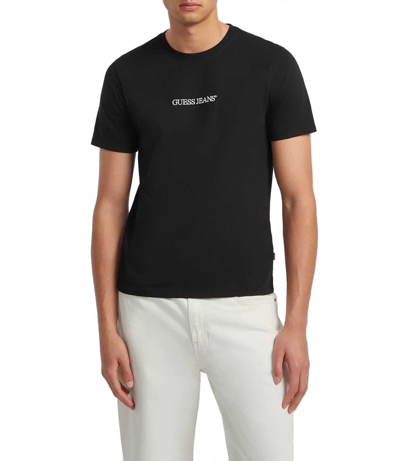 GUESS JEANS T-shirt Uomo Mod. M4YI52 K8HM0 JBLK Black Nero