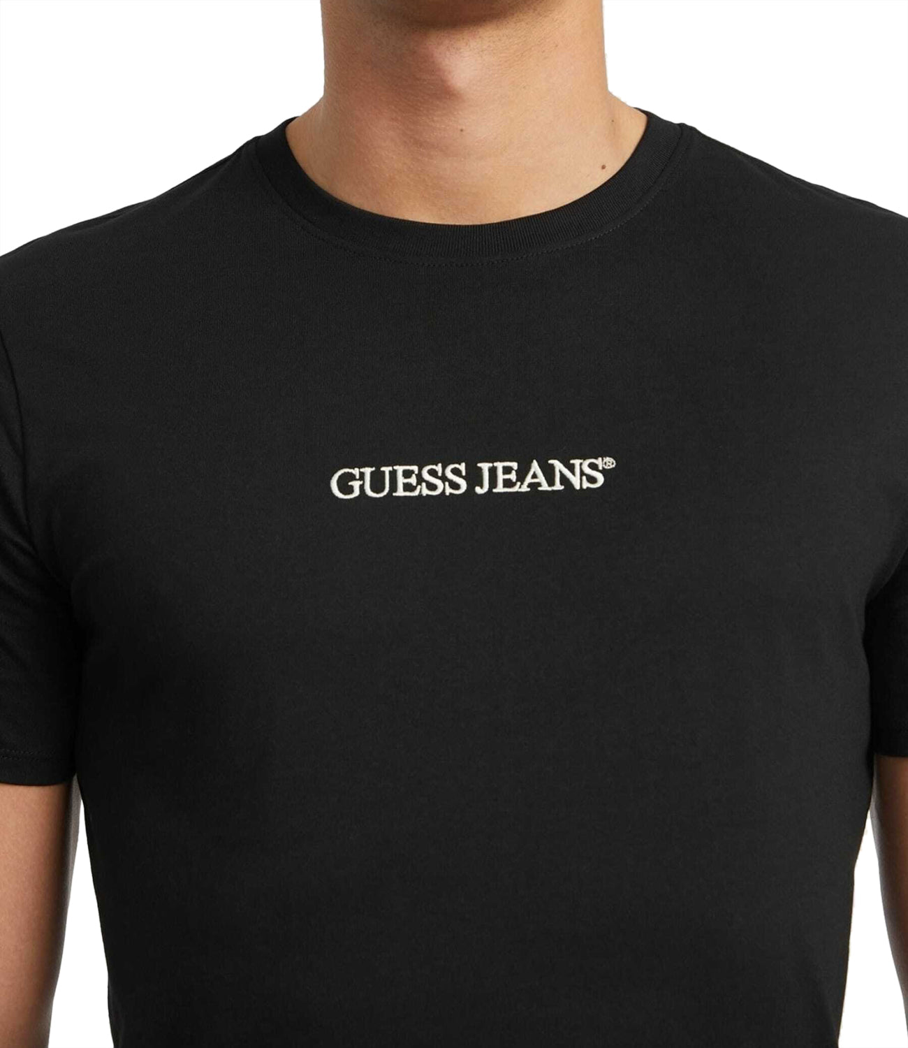 GUESS JEANS T-shirt Uomo Mod. M4YI52 K8HM0 JBLK Black Nero