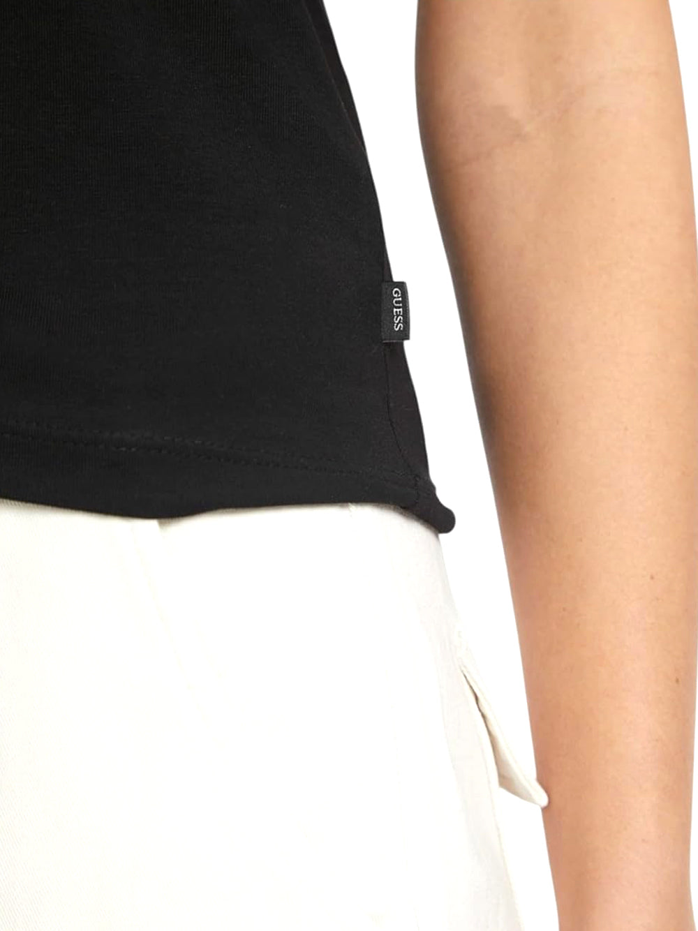GUESS JEANS T-shirt Donna Mod. W4YI01 J1314 JBLK Nero