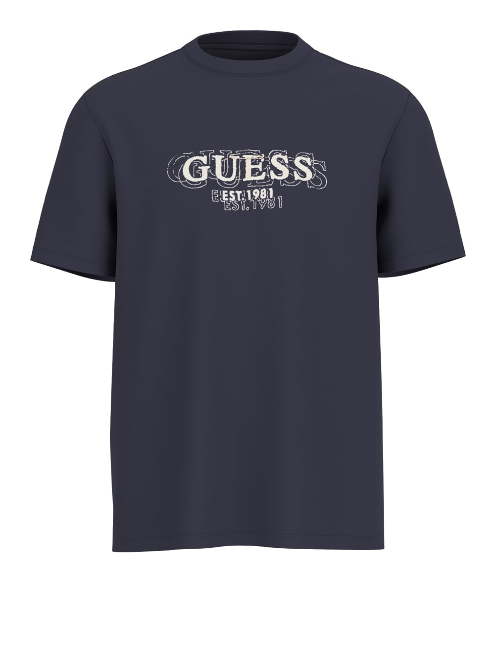 T-shirt Guess Small Logo da Uomo - Blu