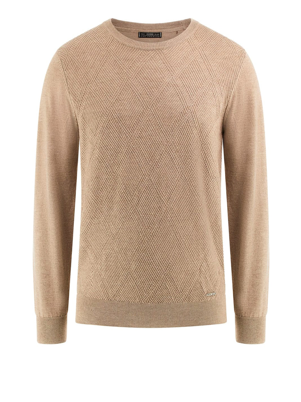 Pullover Guess Jamaar da Uomo - Beige