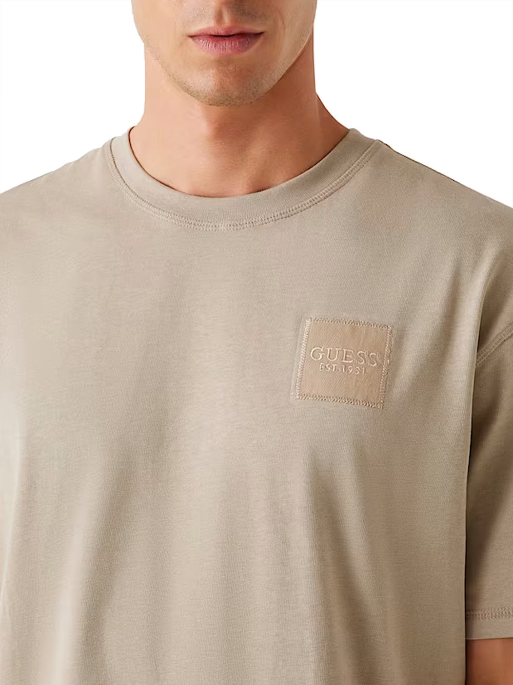 Guess T-shirt Uomo Mod. M5YI27 KCCM1 G910 Beige
