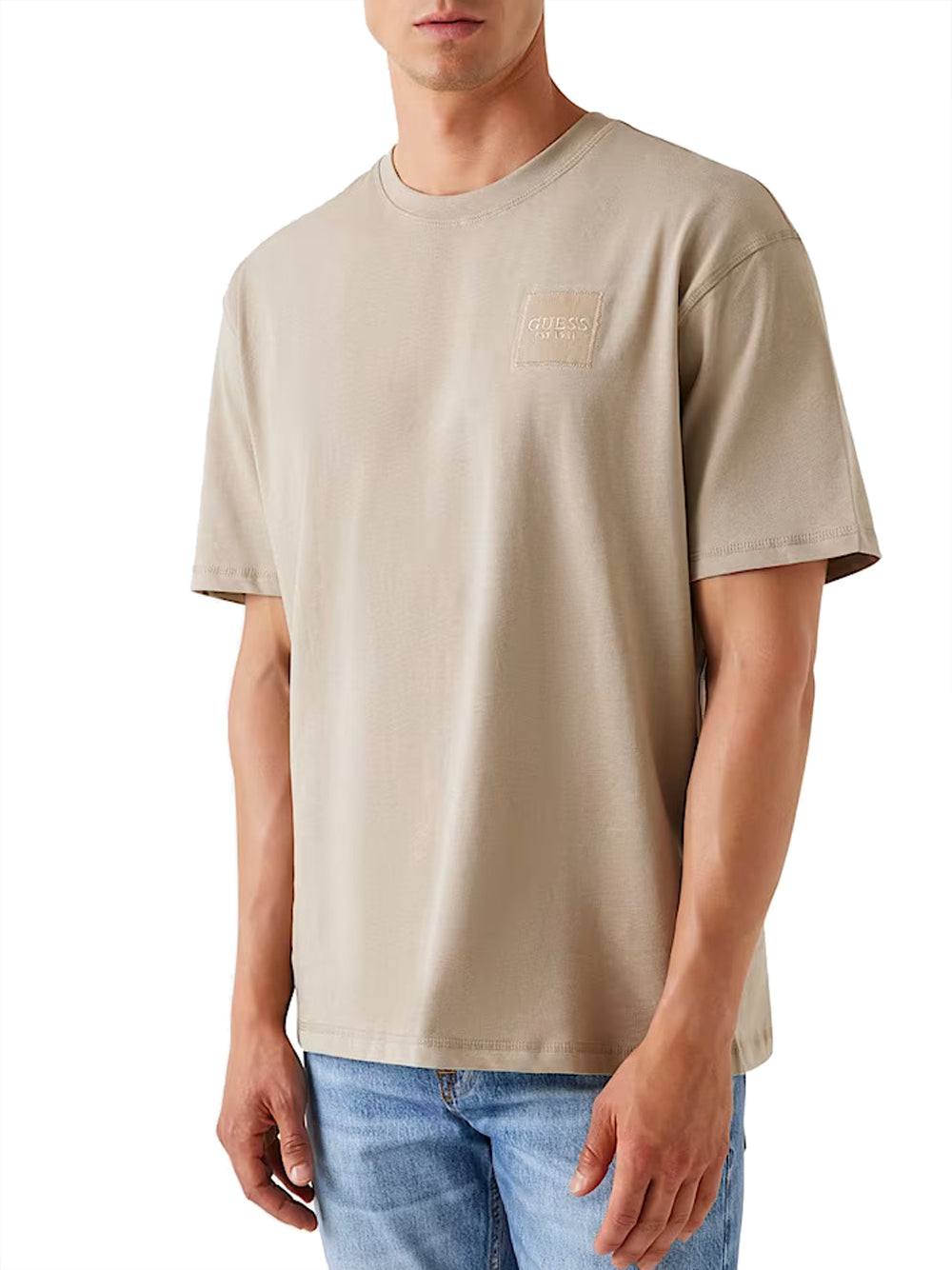 Guess T-shirt Uomo Mod. M5YI27 KCCM1 G910 Beige