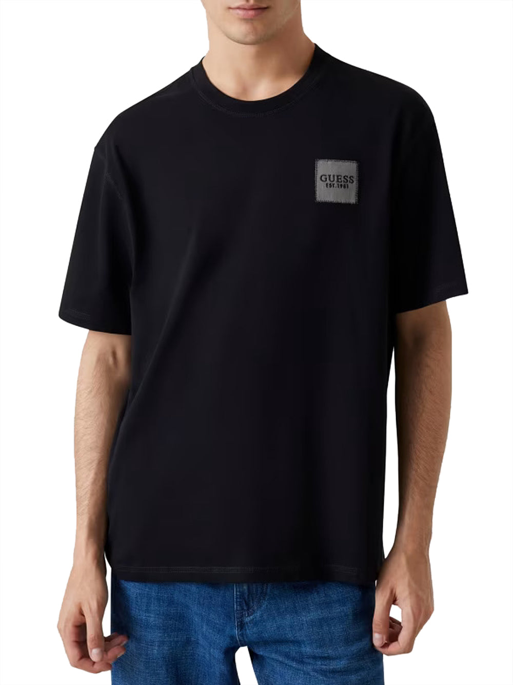 Guess T-shirt Uomo Mod. M5YI27 KCCM1 JBLK Nero