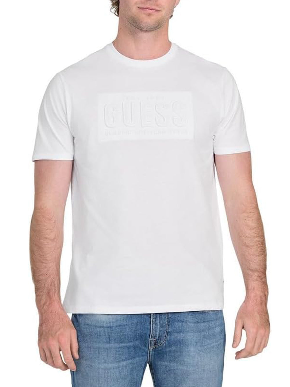 Guess T-shirt Uomo Mod. M5YI44 KBW41 G011 Bianco