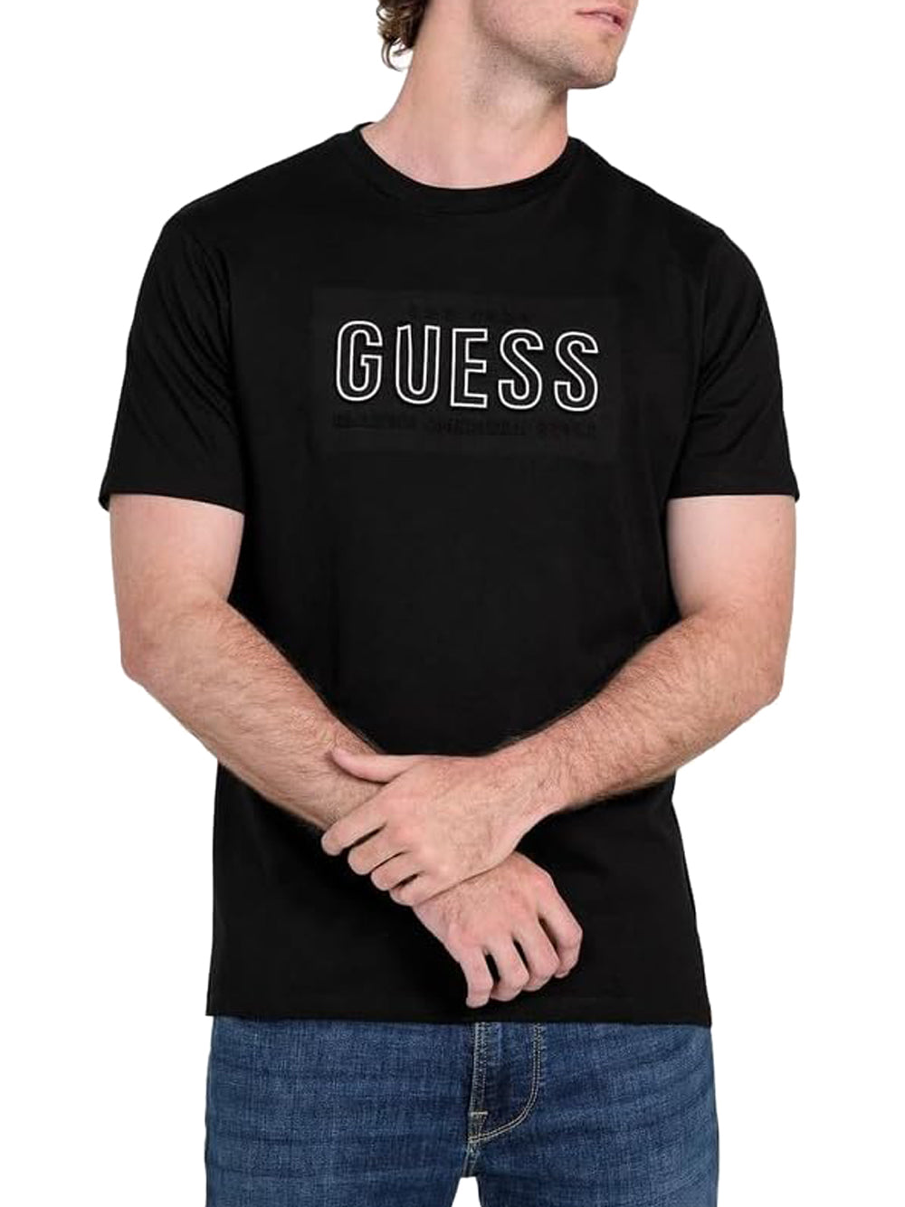 Guess T-shirt Uomo Mod. M5YI44 KBW41 JTMU Nero