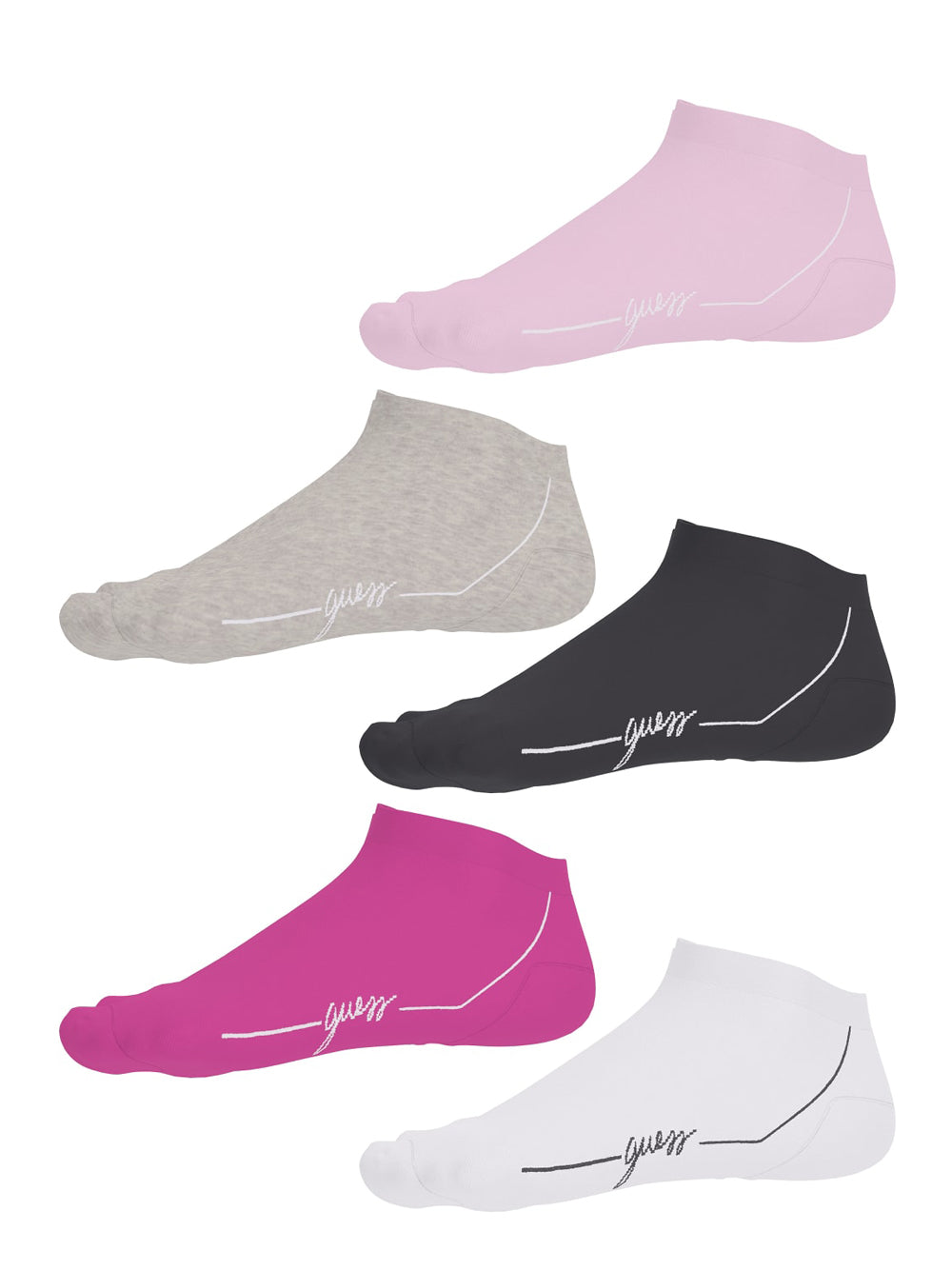 Calzini Guess 5Pack Cotton da Donna - Multicolore