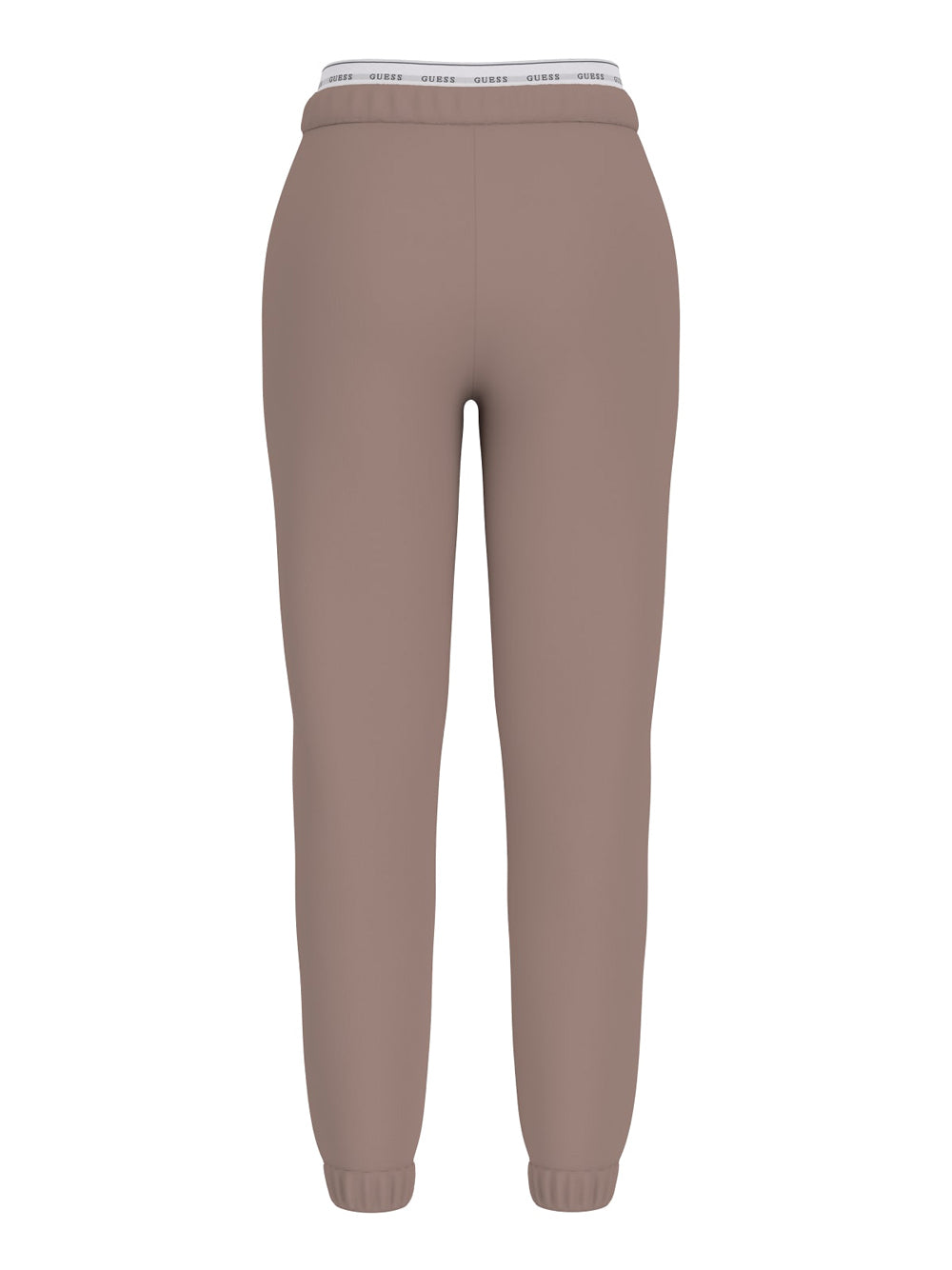 Pantalone Tuta Guess Sofia Cuffed da Donna - Marrone