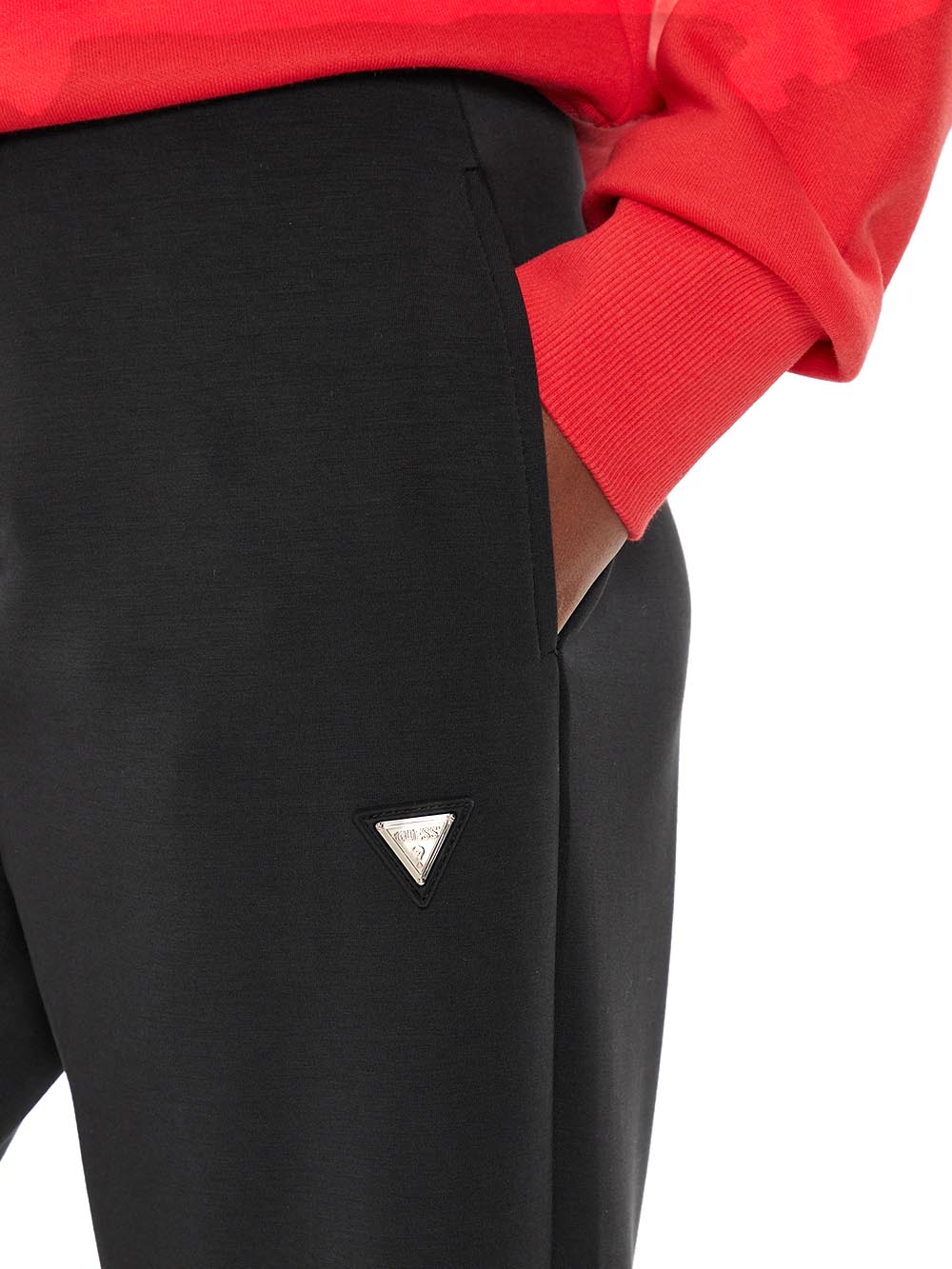 Guess Pantalone joggers Donna Mod. V4YB08 KCAY2 JBLK Nero