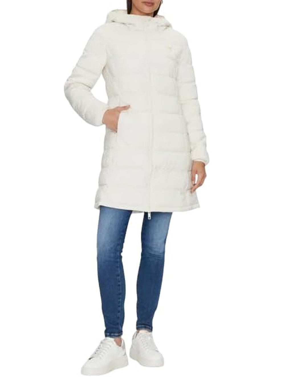 Guess Giubbotto lungo Donna Mod. V4YL05 WF3X0 A10L Beige