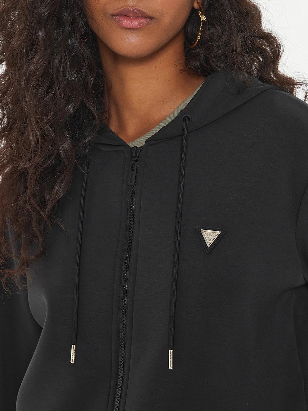 Guess Felpa Donna Mod. V4YQ06 KCAY2 JBLK Nero