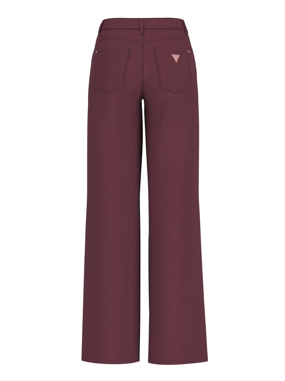 Jeans Wide Guess da Donna - Bordeaux