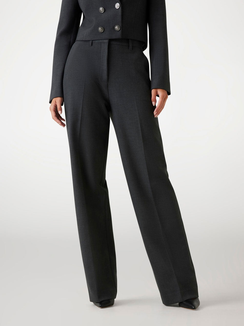 Pantalone Chino Guess Joandra da Donna - Grigio