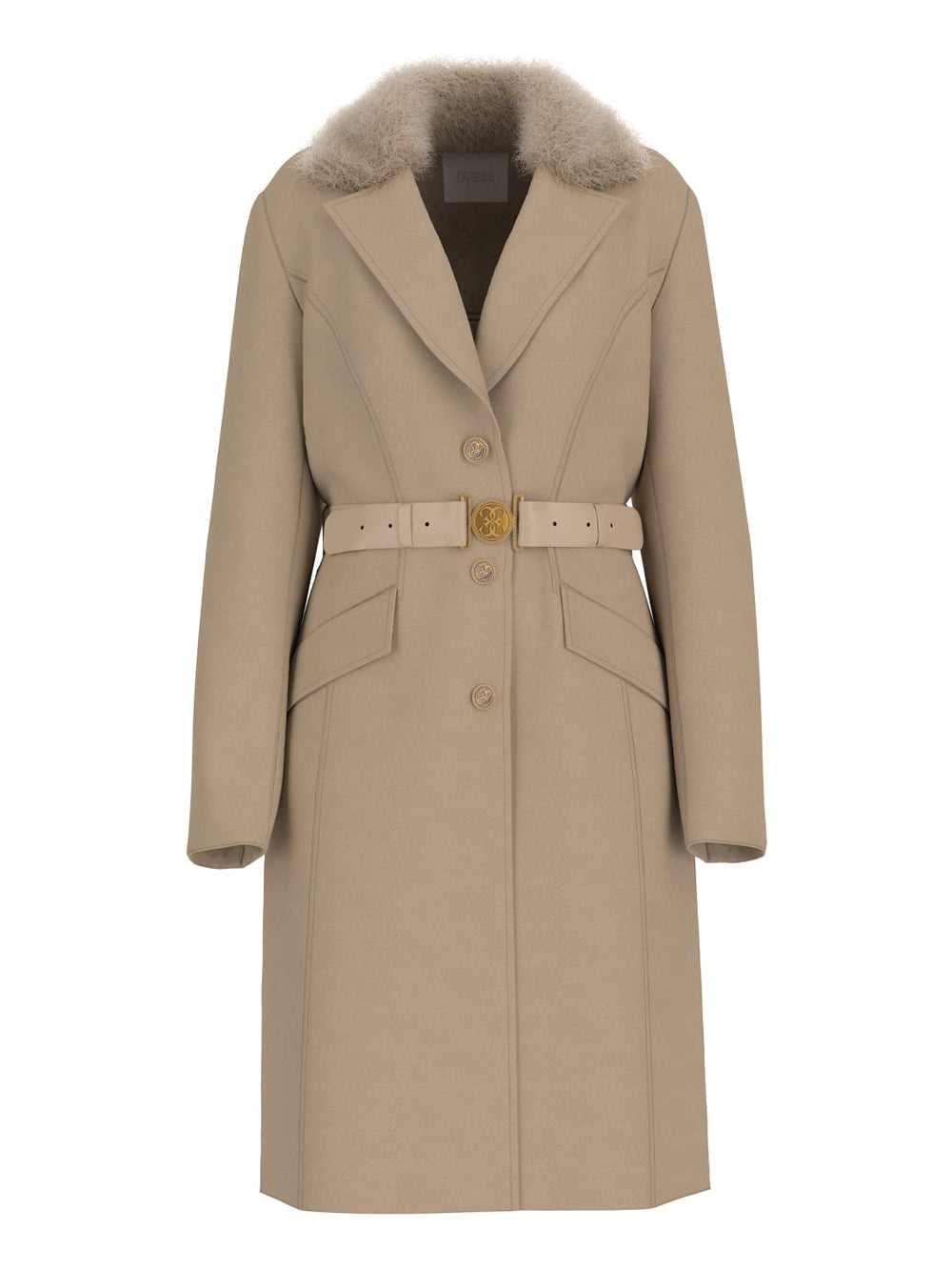 Cappotto Guess New Patrice da Donna - Marrone