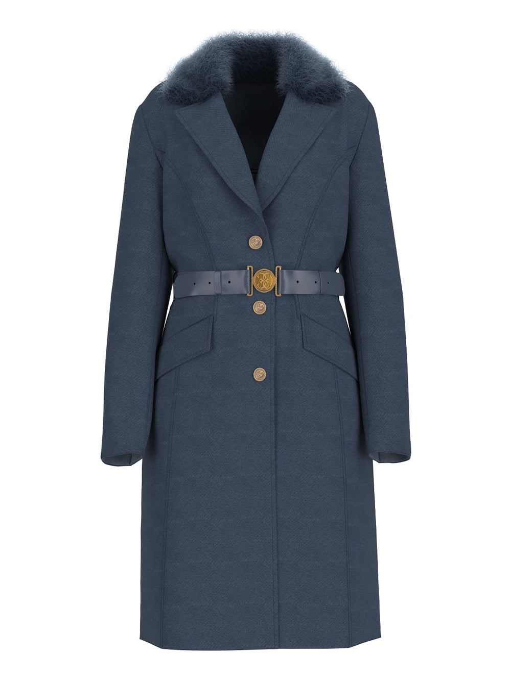 Cappotto Guess New Patrice da Donna - Blu