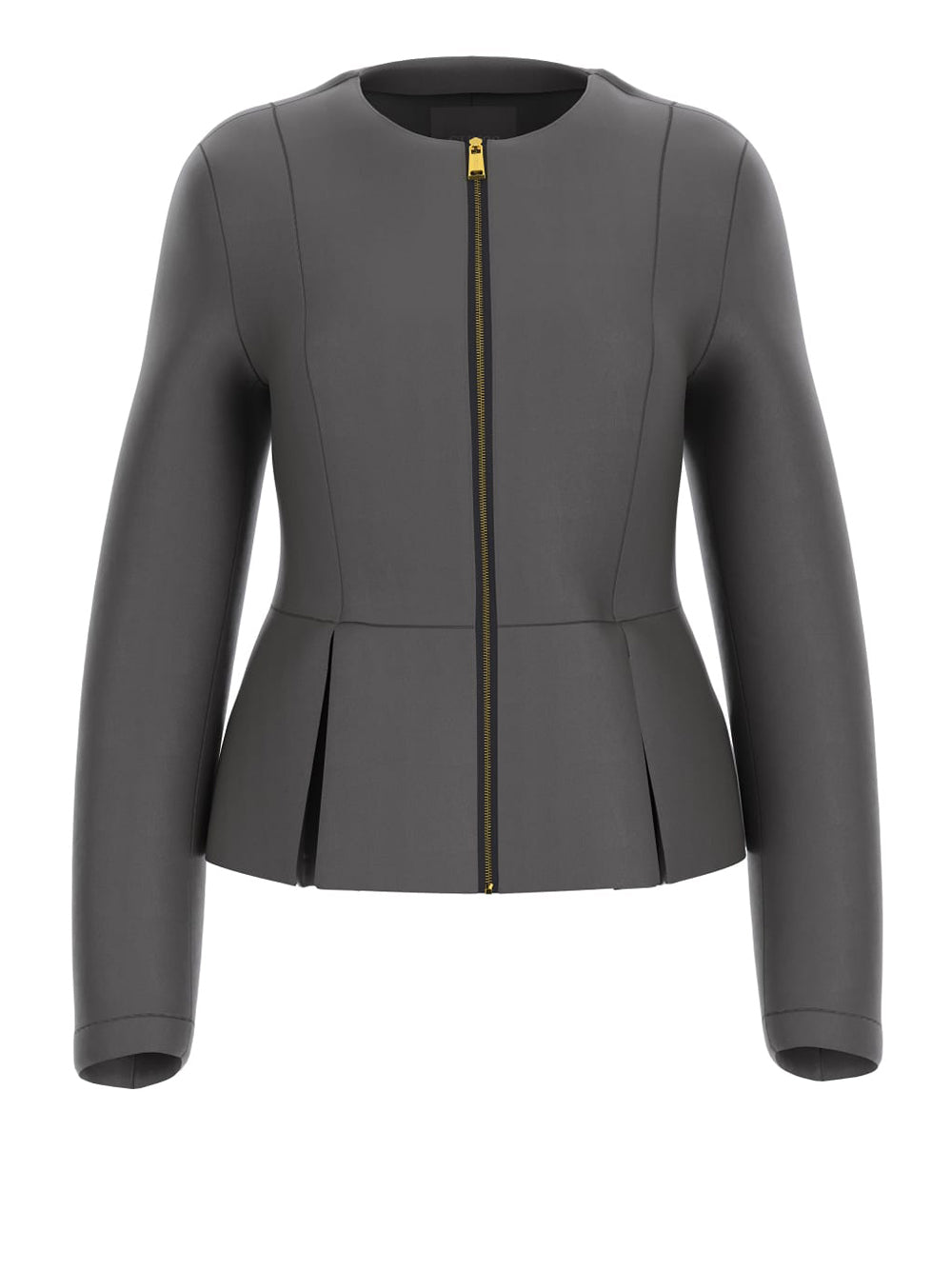 Giubbino Guess Willow Peplum da Donna - Nero