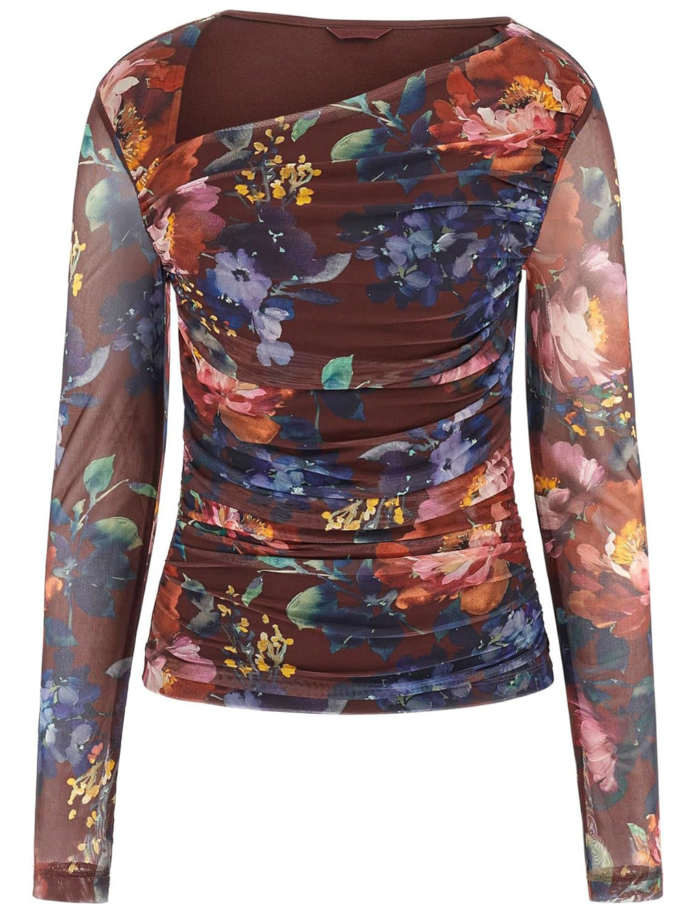 Guess Maglia Donna Mod. W5BP32 KCZC2 P5MM FANTASIA Multicolore