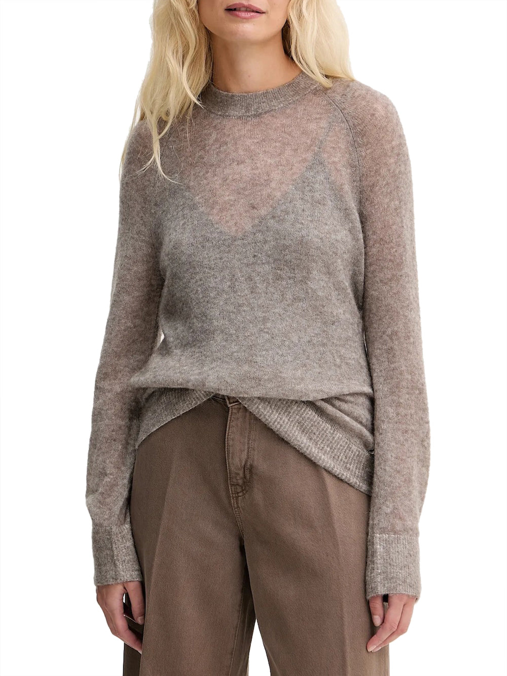 Maglione Guess Izabella da Donna - Beige