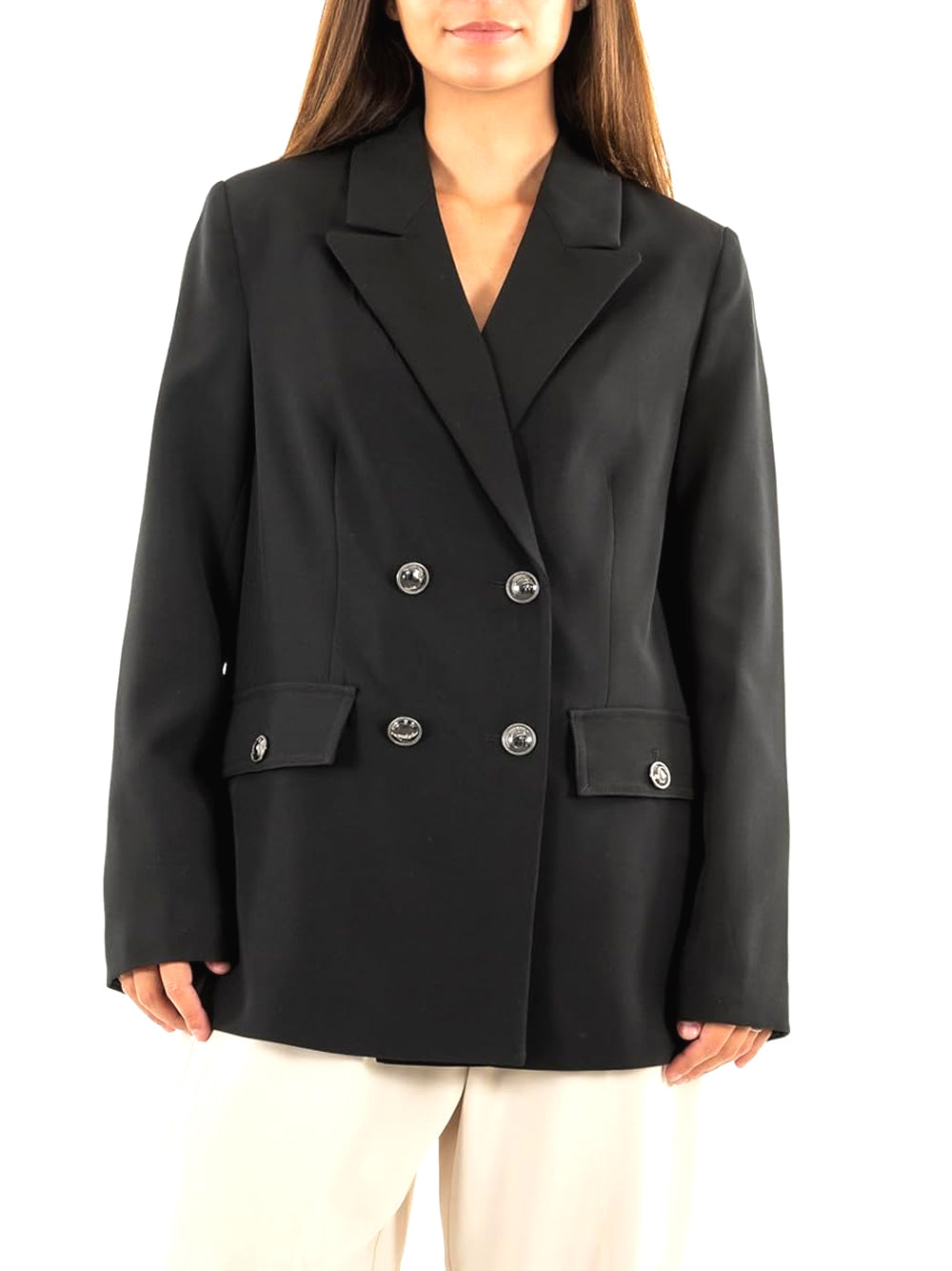 Guess Giacca Donna Mod. W5YN20 WH9Y2 JBLK Nero