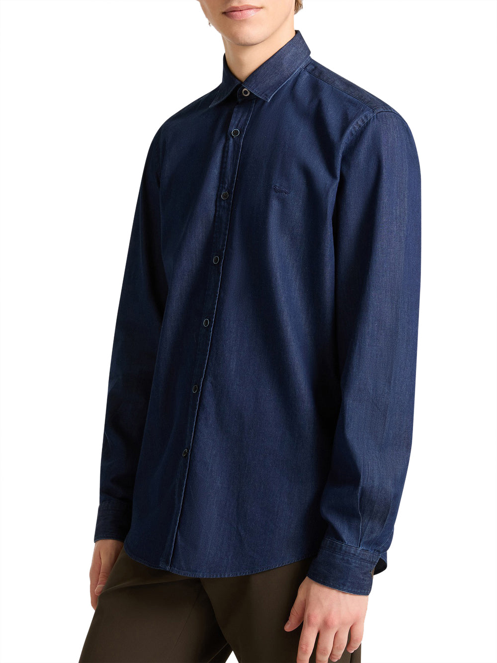 Camicia Casual Harmont & Blaine da Uomo - Blu