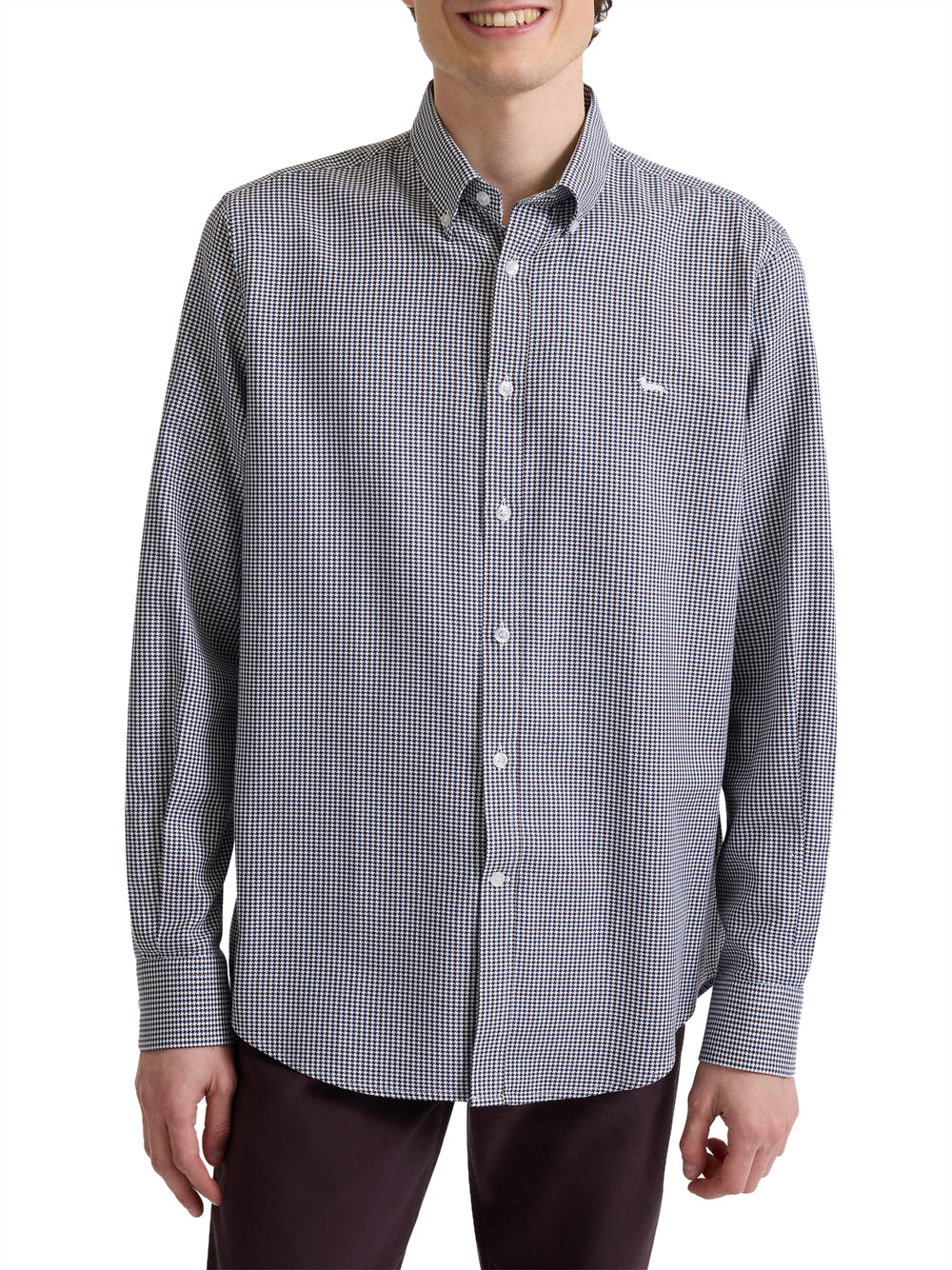 Camicia Casual Harmont & Blaine da Uomo - Bordeaux