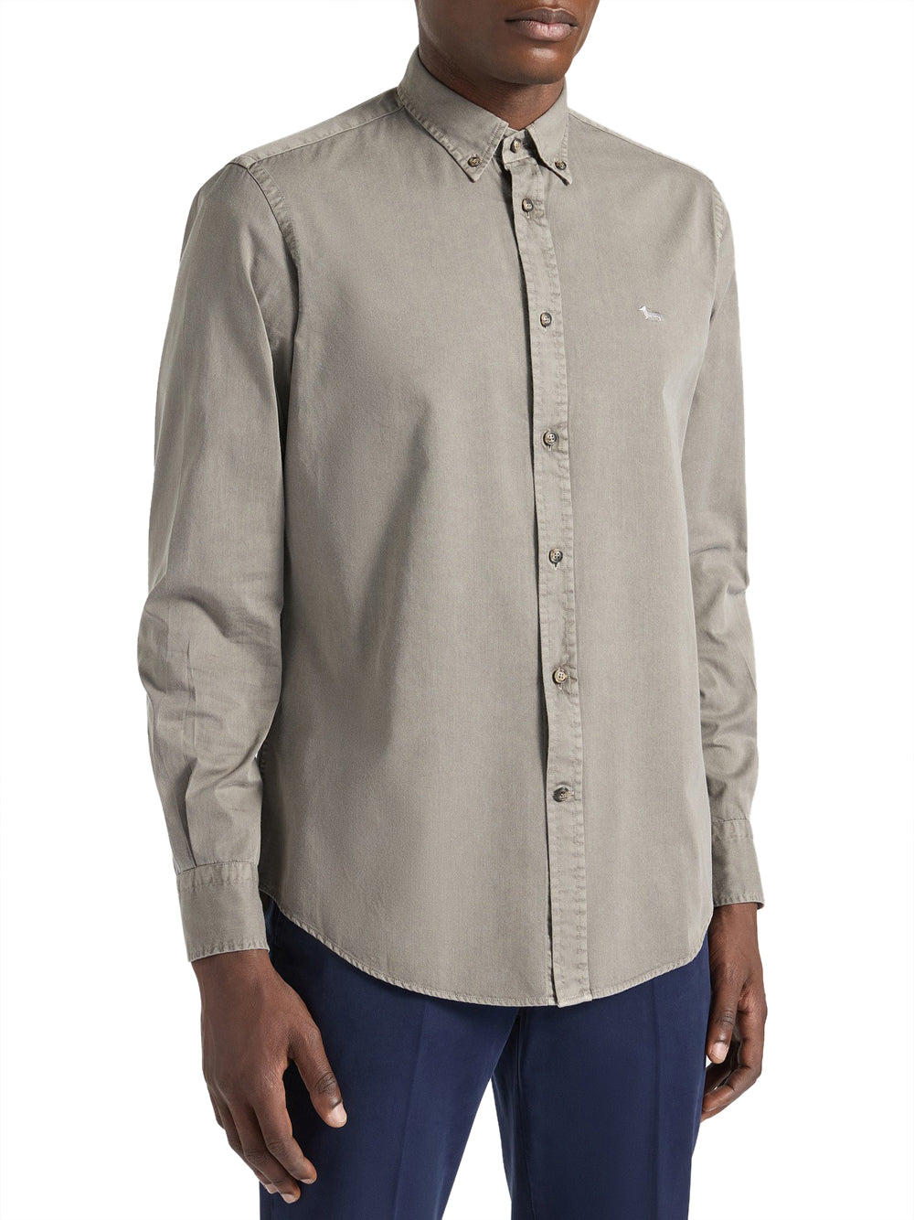 Camicia Casual Harmont & Blaine da Uomo - Grigio