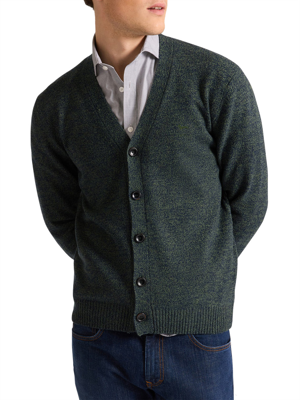 Cardigan Harmont & Blaine da Uomo - Blu