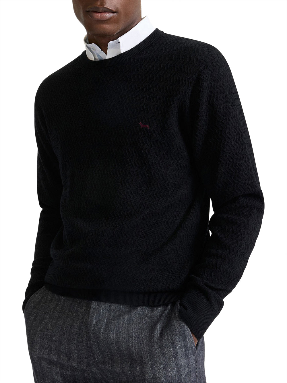 Maglia Harmont & Blaine da Uomo - Nero