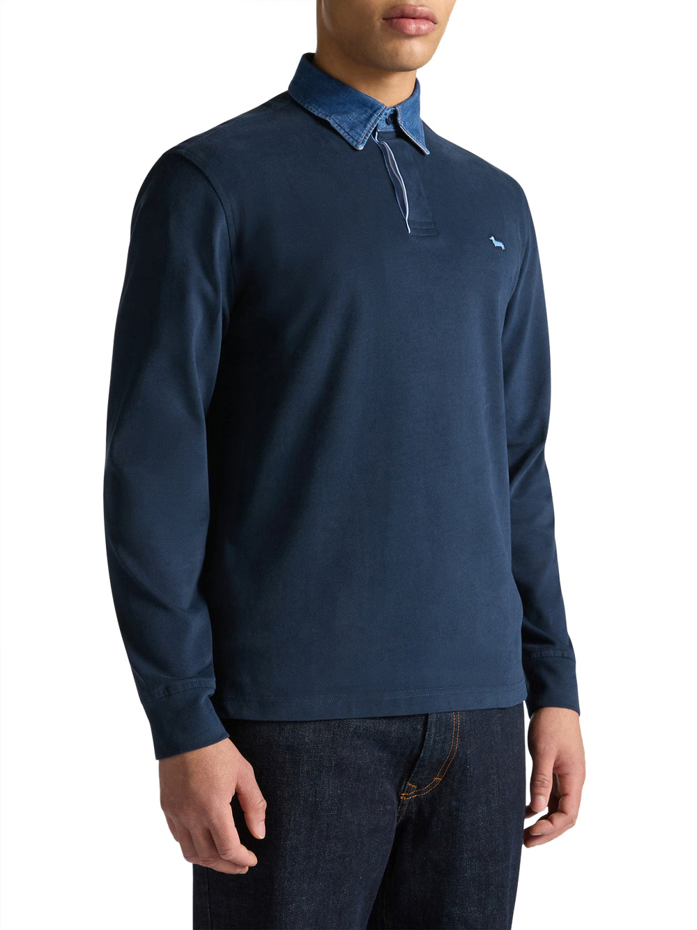 Polo Harmont & Blaine da Uomo - Blu