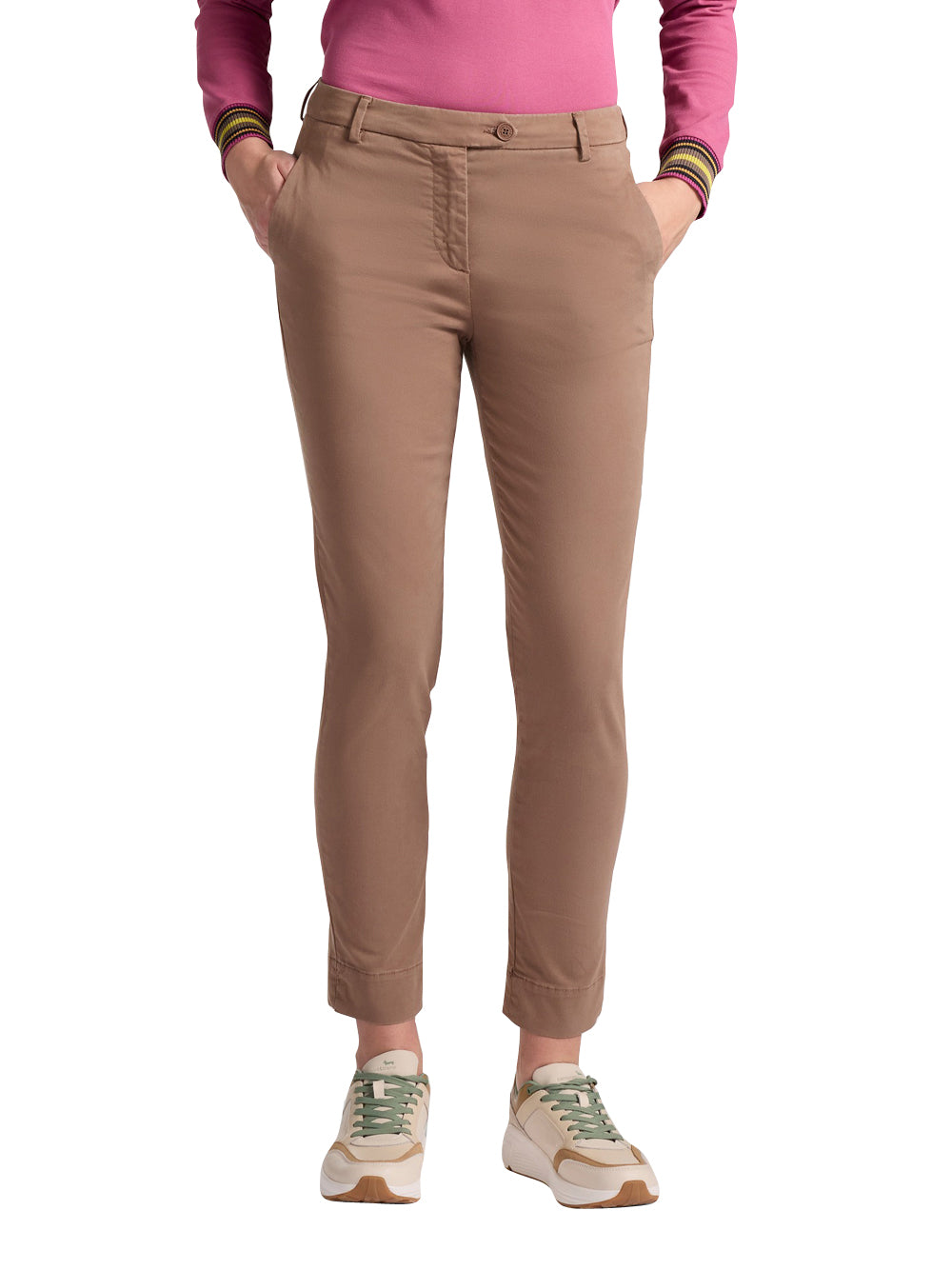 Pantalone Slim Harmont & Blaine da Donna - Beige