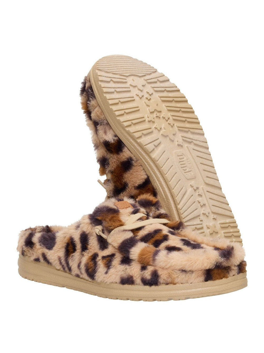 Slip On Hey Dude Wendy Leo Fur da Donna - Maculato Marrone