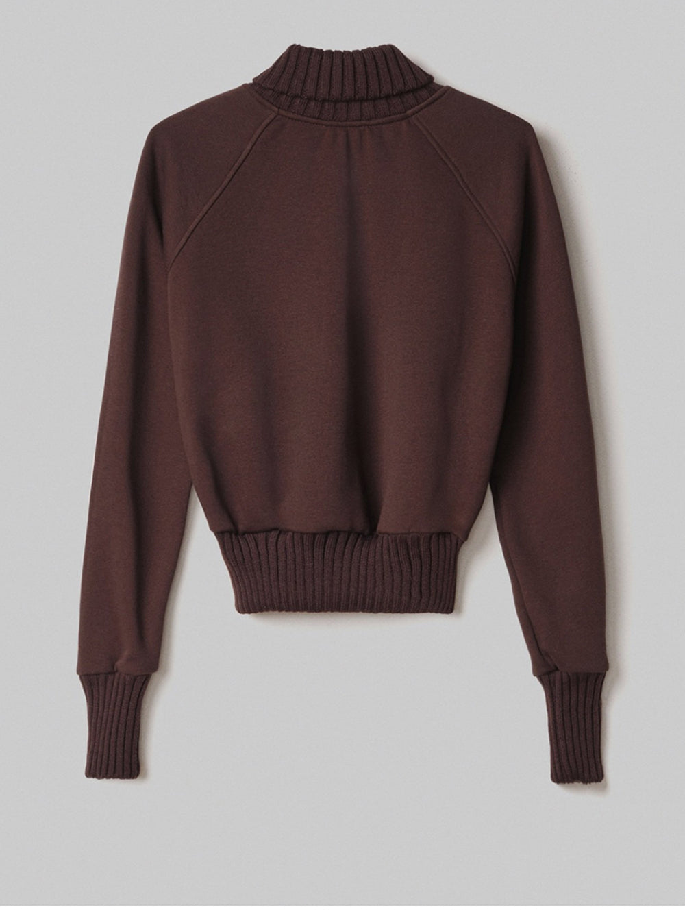 Felpa Zip Hinnominate da Donna - Marrone