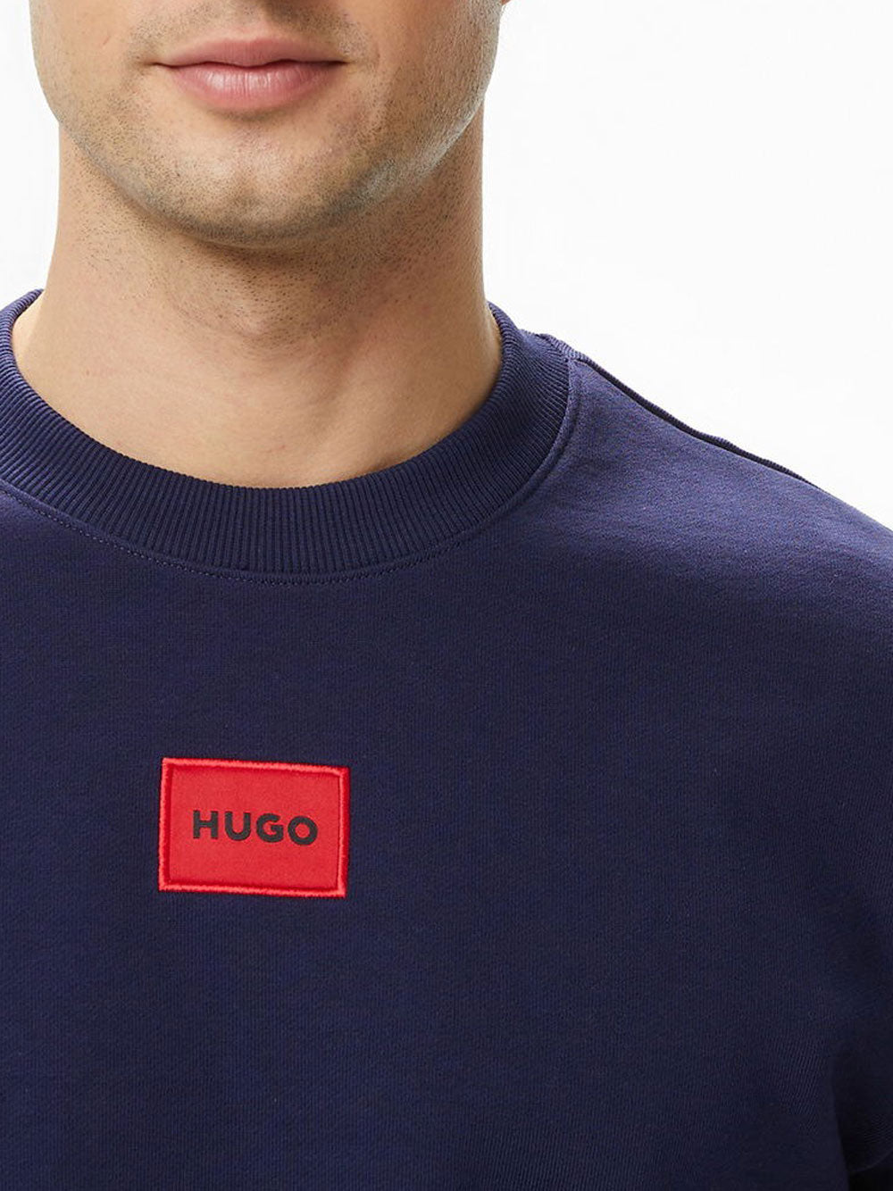 Felpa Hugo Boss Diragol da Uomo - Blu
