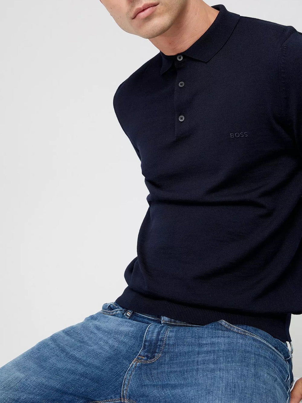 Polo Hugo Boss Bono da Uomo - Blu