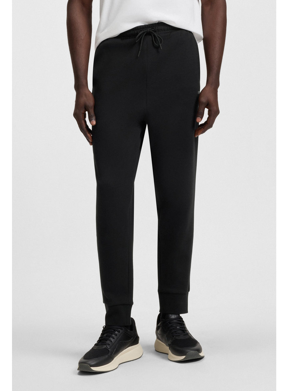 Pantalone Tuta Hugo Boss Hadiko da Uomo - Nero