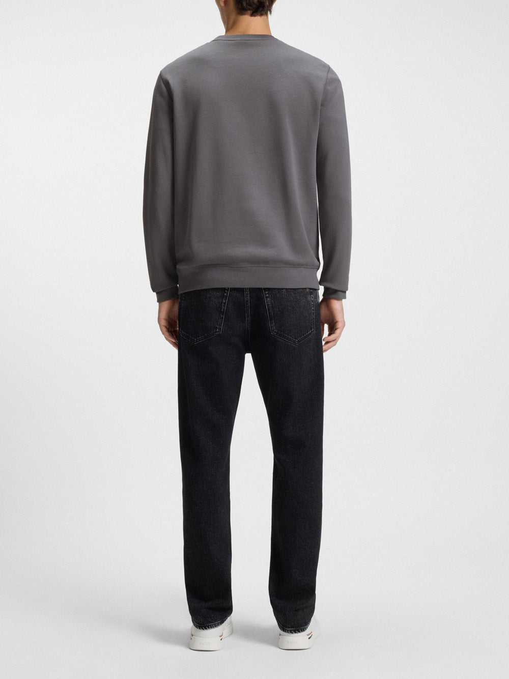 Felpa Hugo Boss Westart da Uomo - Grigio