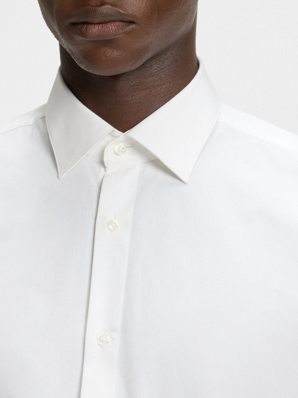 Camicia Classica Hugo Boss Valerio da Uomo - Bianco