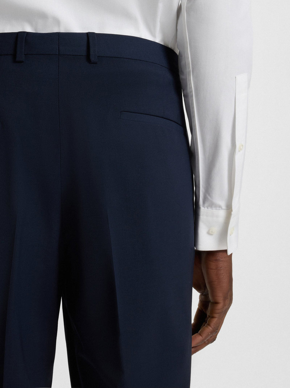 Camicia Classica Hugo Boss Valerio da Uomo - Bianco