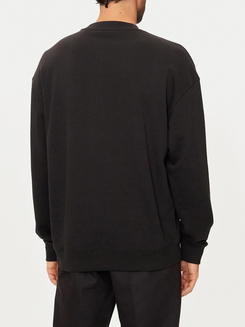 Felpa Hugo Boss Dapocrew da Uomo - Nero