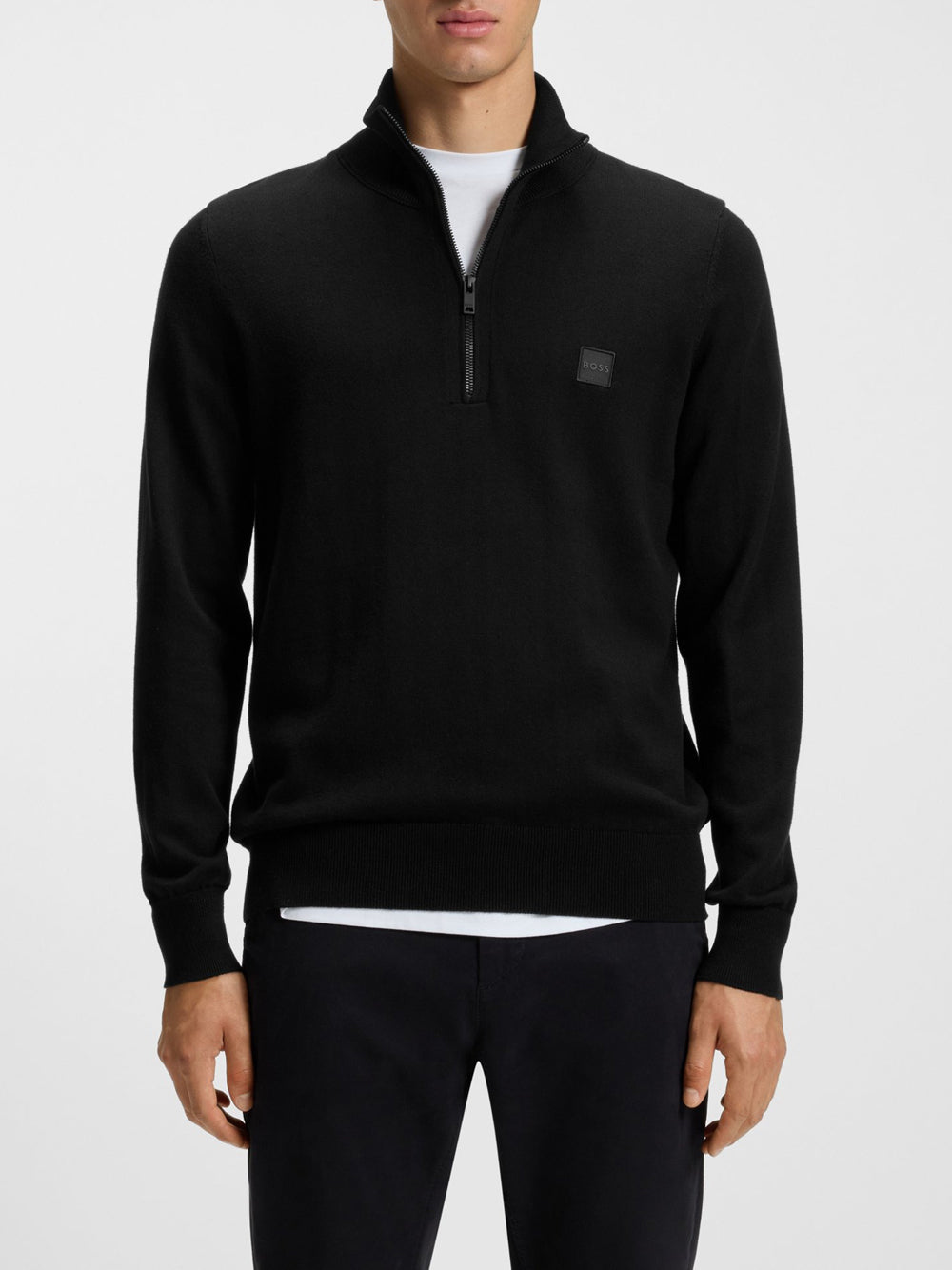 Maglione Hugo Boss Kanobix da Uomo - Nero