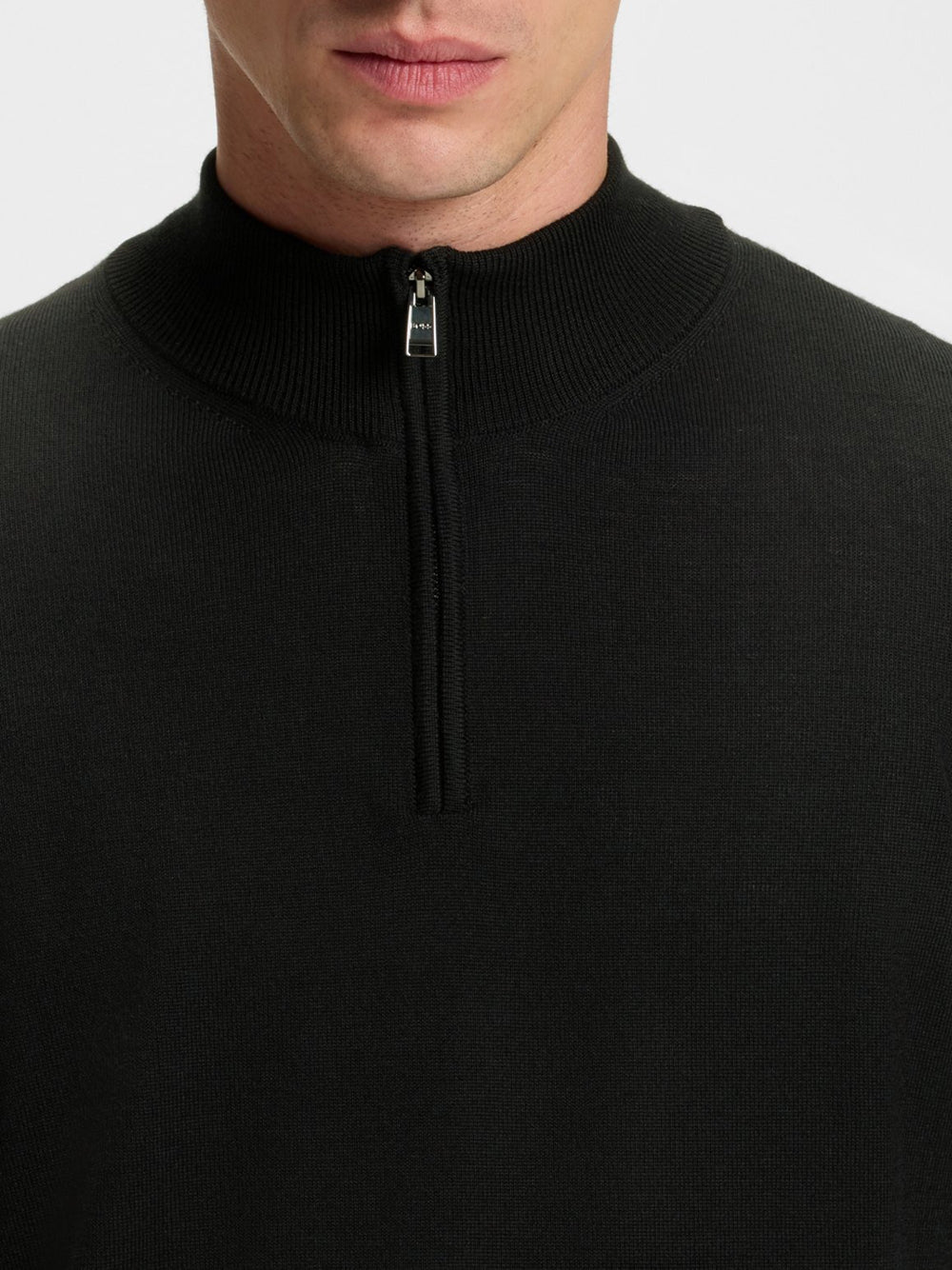 Pullover Hugo Boss Ebenji da Uomo - Nero