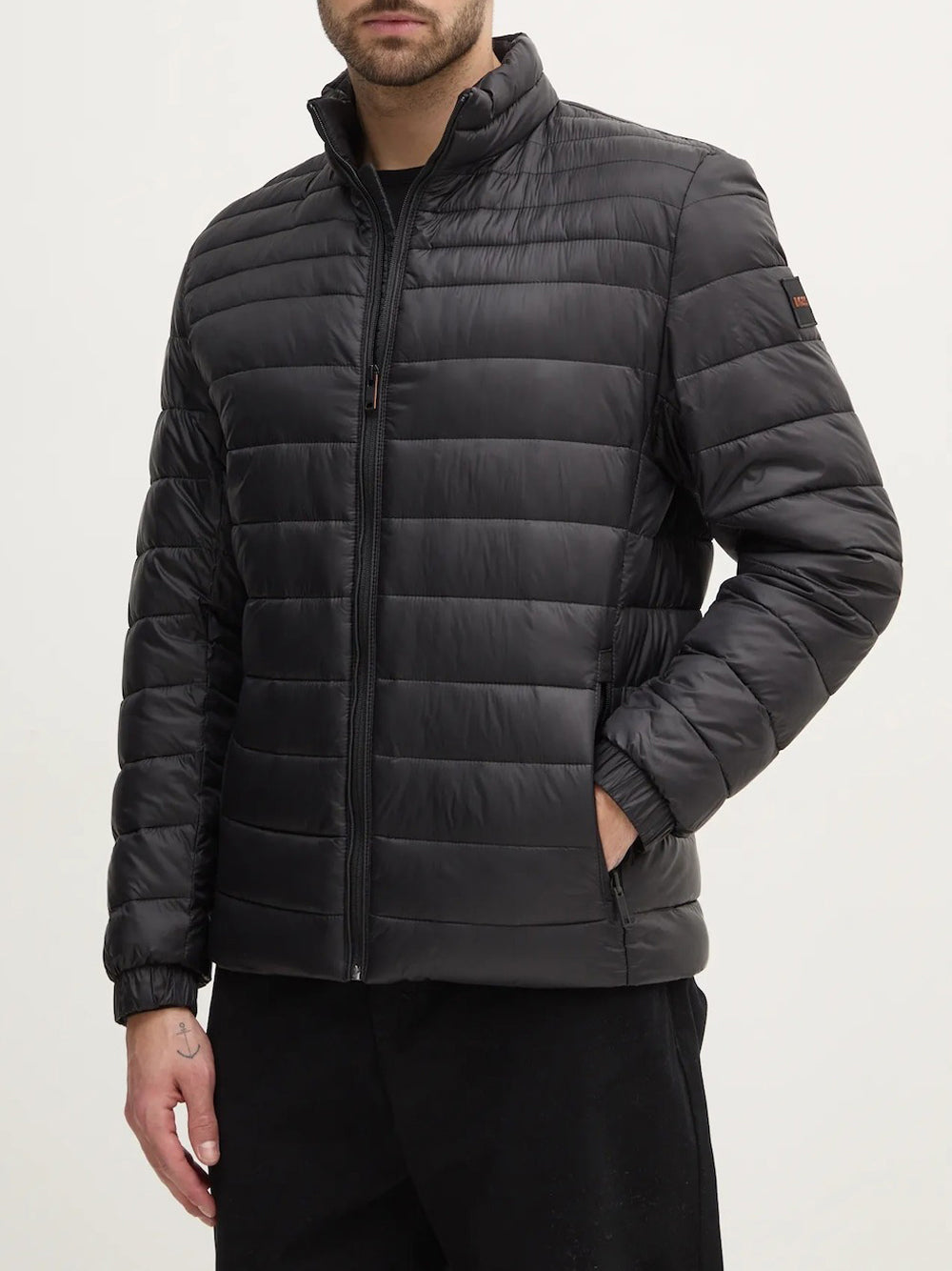 Piumino Hugo Boss Oden2 da Uomo - Nero