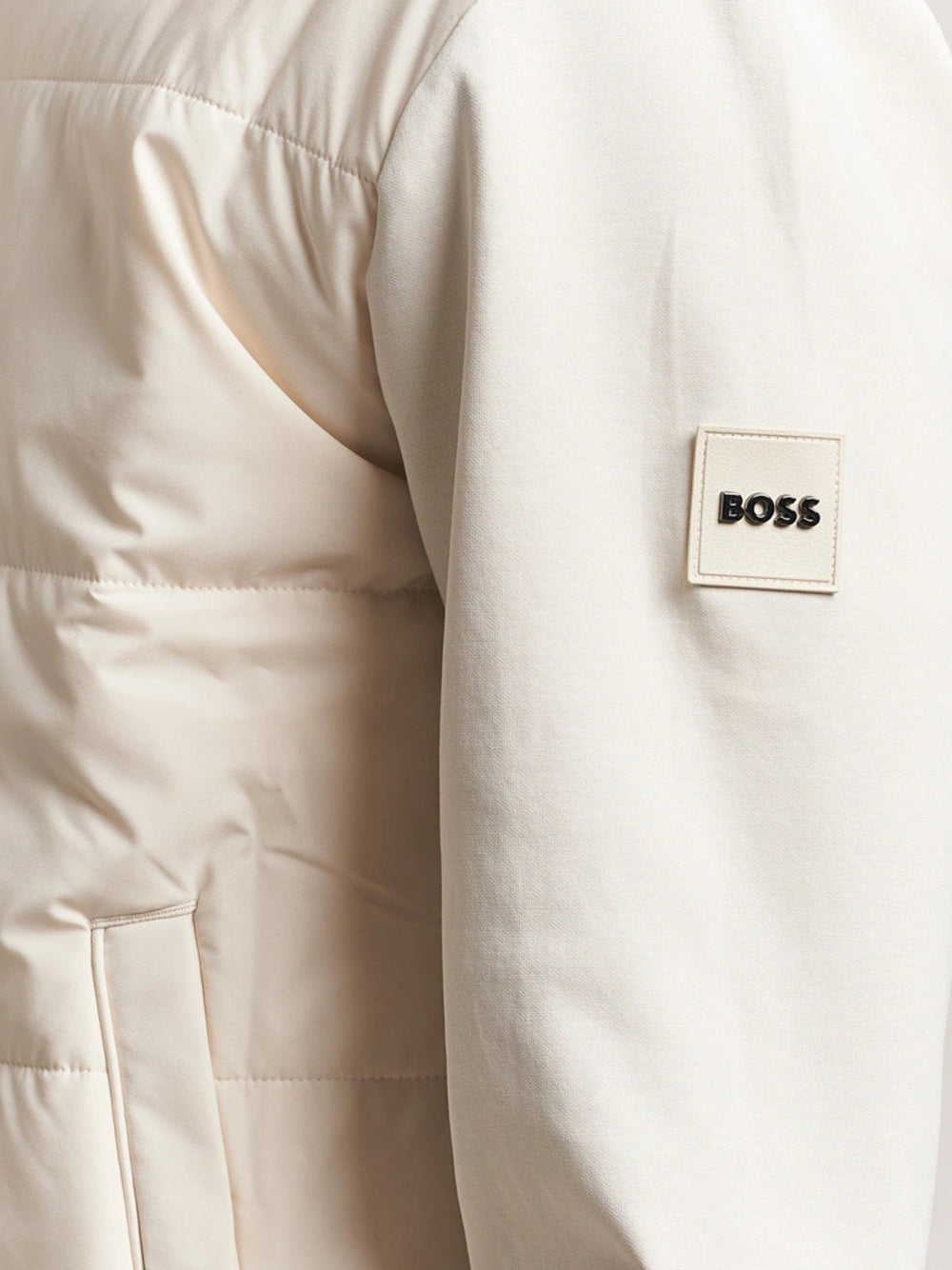 Giubbino Hugo Boss Skiles da Uomo - Bianco