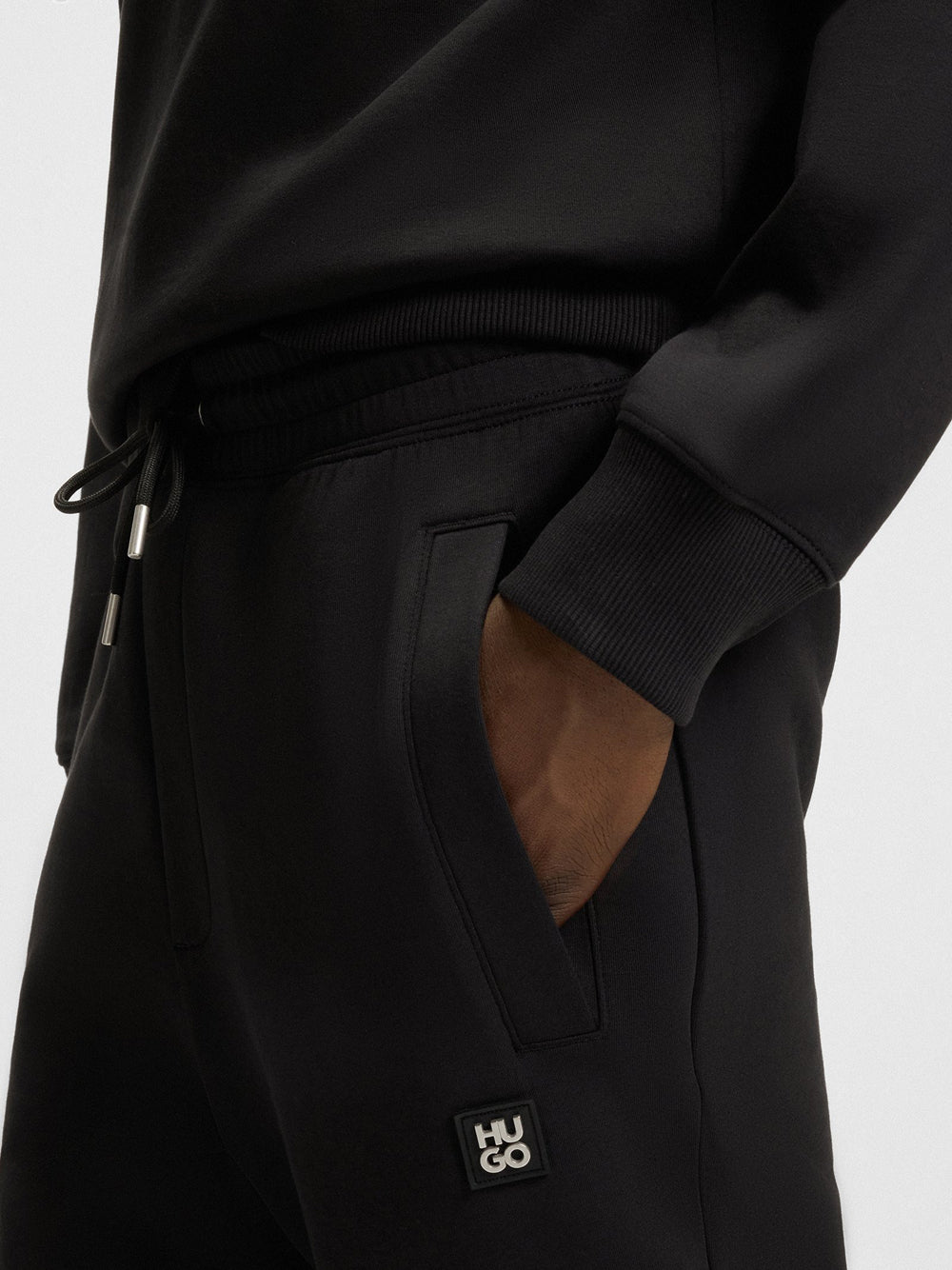 Pantalone Tuta Hugo Boss Dimacs da Uomo - Nero