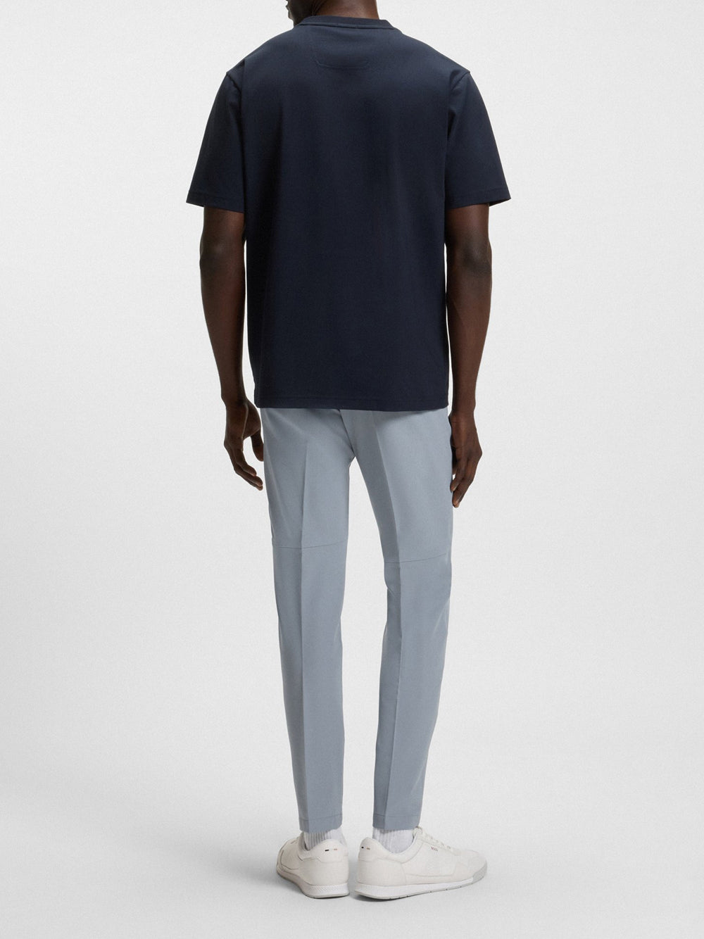 Pantalone Chino Hugo Boss Commuter da Uomo - Grigio